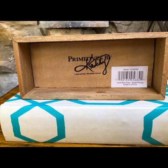 Inset box sign , Primatives by Kathy. NWT. - Picture 2 of 2
